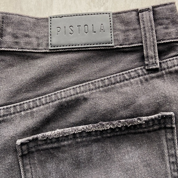 PISTOLA High Waisted Denim Shorts - Picture 7 of 16